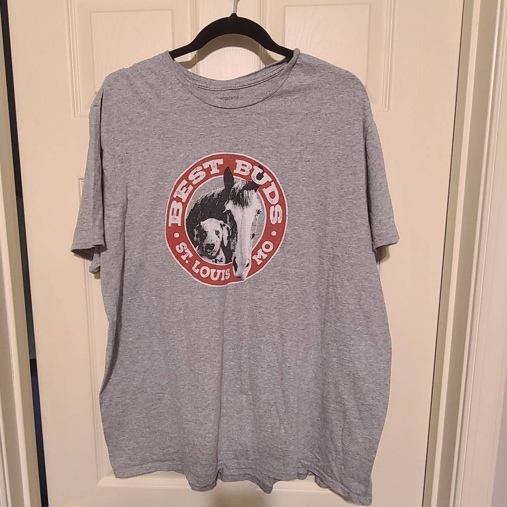 Budweiser Best Buds Gray T-Shirt